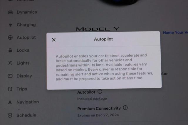 used 2024 Tesla Model Y car, priced at $35,995