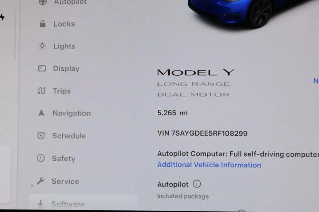 used 2024 Tesla Model Y car, priced at $35,995