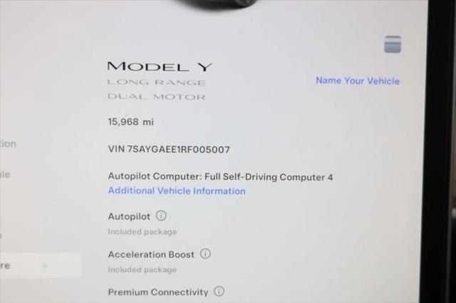 used 2024 Tesla Model Y car, priced at $31,995