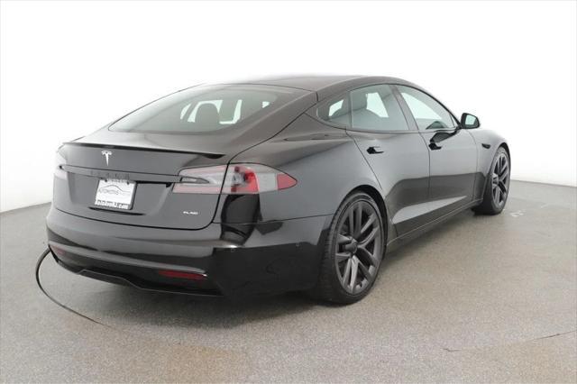 used 2021 Tesla Model S car, priced at $52,495