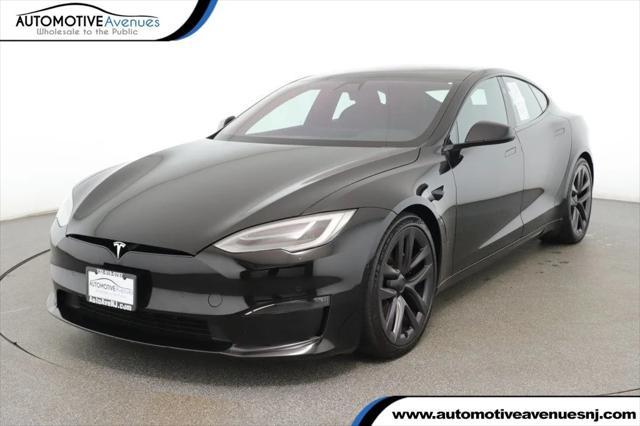 used 2021 Tesla Model S car, priced at $52,495