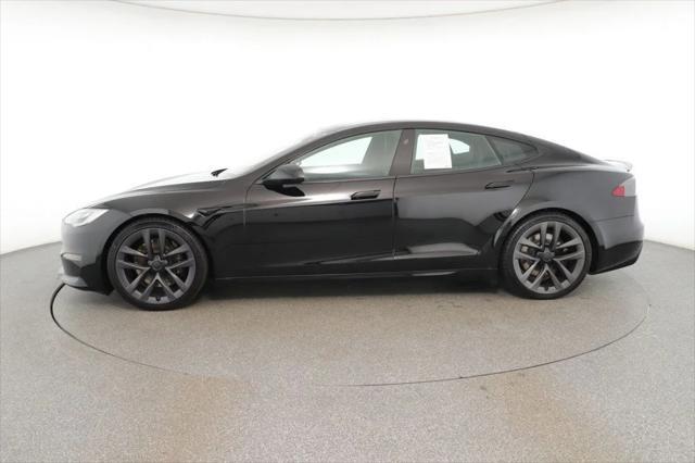 used 2021 Tesla Model S car, priced at $52,495