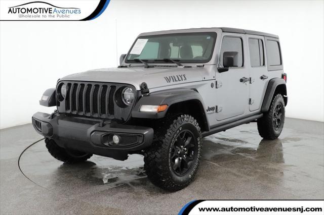 used 2021 Jeep Wrangler car, priced at $33,995