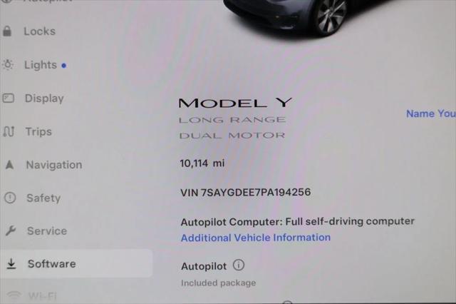 used 2023 Tesla Model Y car, priced at $29,995