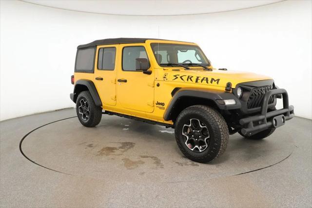 used 2021 Jeep Wrangler Unlimited car, priced at $26,495