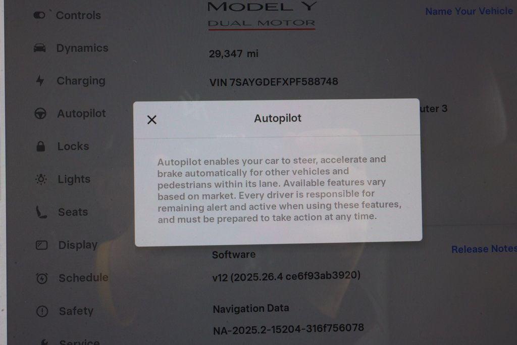 used 2023 Tesla Model Y car, priced at $30,495