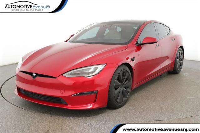 used 2021 Tesla Model S car, priced at $51,495