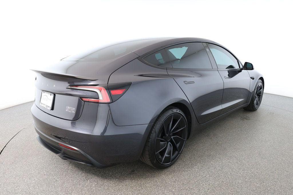 used 2024 Tesla Model 3 car, priced at $36,495
