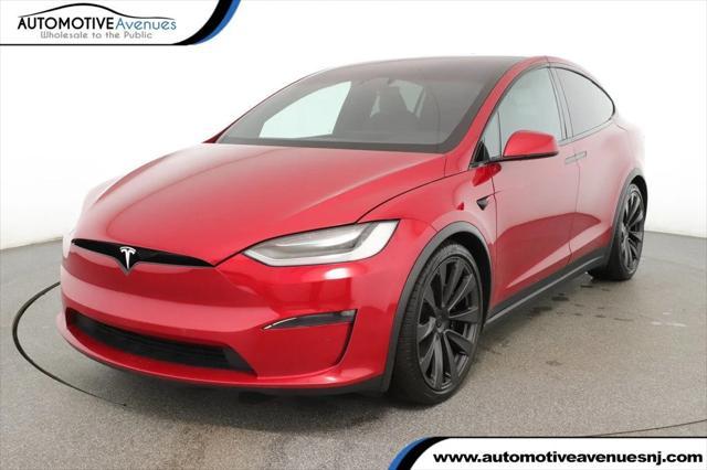 used 2022 Tesla Model X car, priced at $49,995