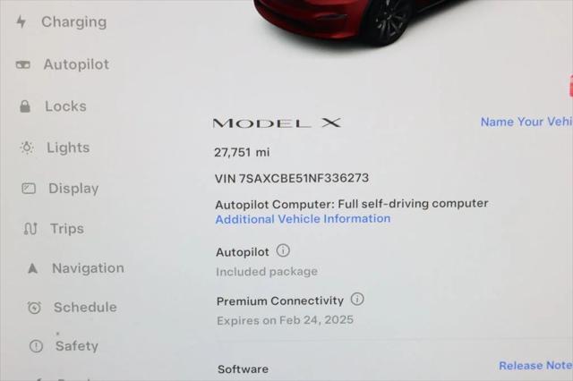 used 2022 Tesla Model X car, priced at $49,995