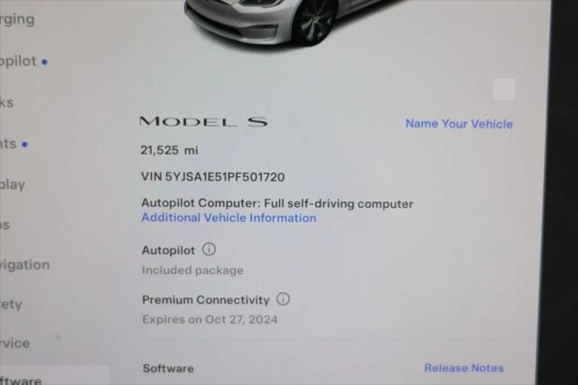 used 2023 Tesla Model S car, priced at $50,995