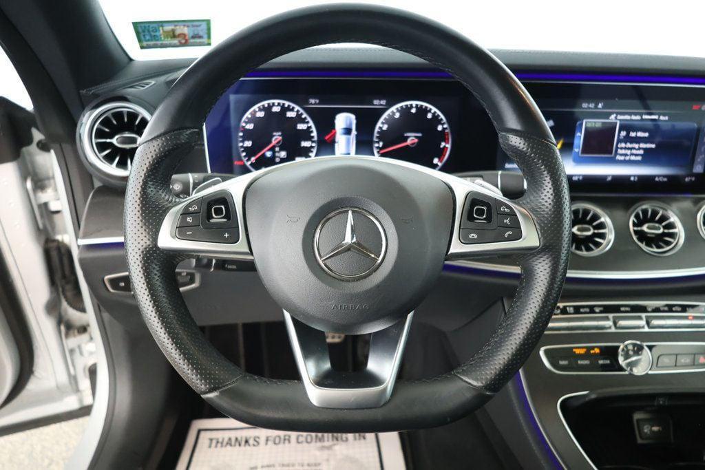 used 2018 Mercedes-Benz E-Class car, priced at $29,995