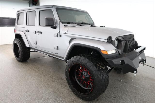 used 2021 Jeep Wrangler Unlimited car, priced at $32,495