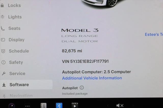 used 2018 Tesla Model 3 car, priced at $17,495