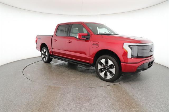 used 2023 Ford F-150 Lightning car, priced at $59,495