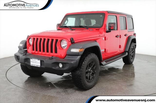 used 2020 Jeep Wrangler Unlimited car, priced at $26,495