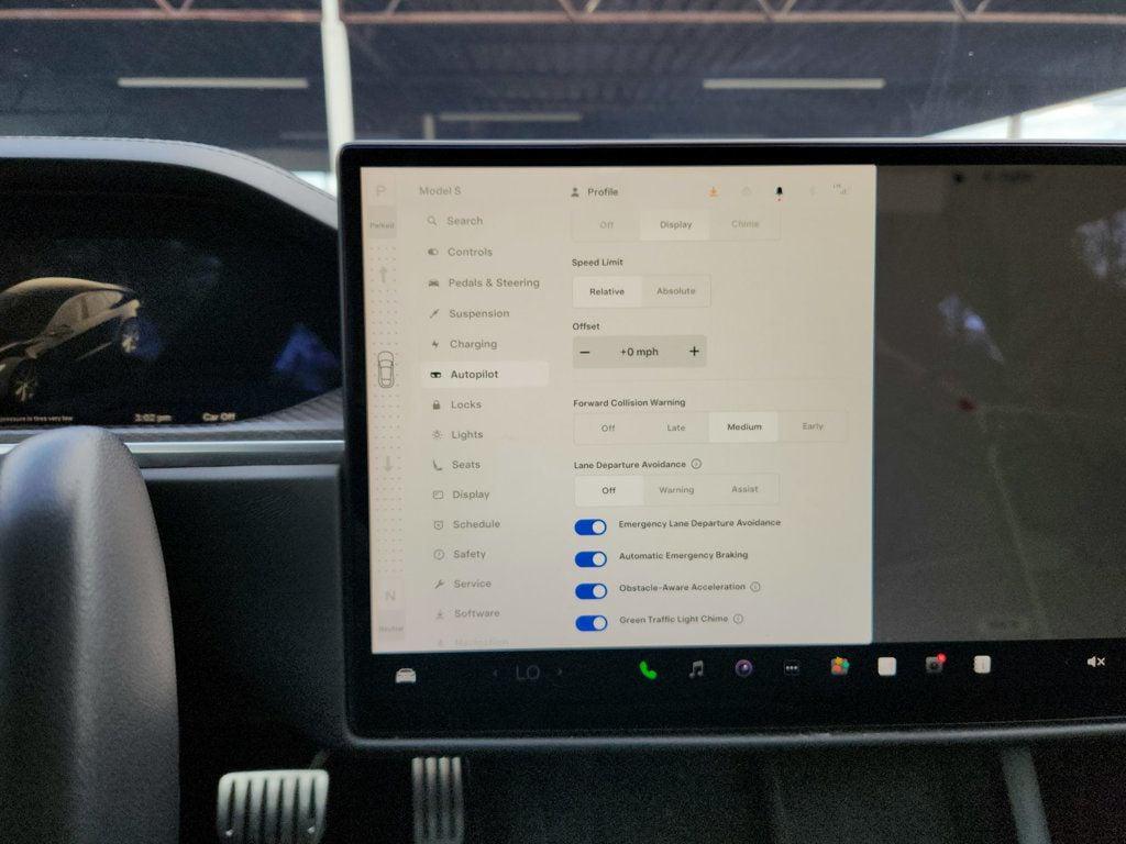 used 2021 Tesla Model S car, priced at $45,995