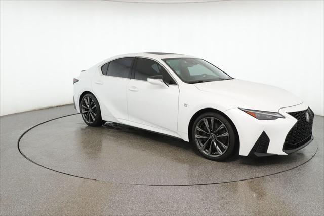 used 2023 Lexus IS 350 car, priced at $42,795