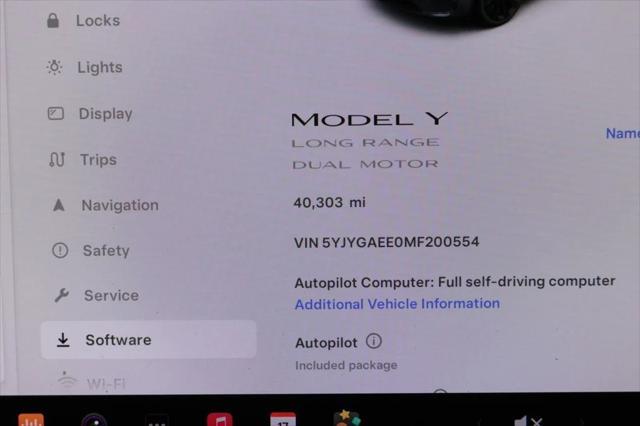 used 2021 Tesla Model Y car, priced at $27,995