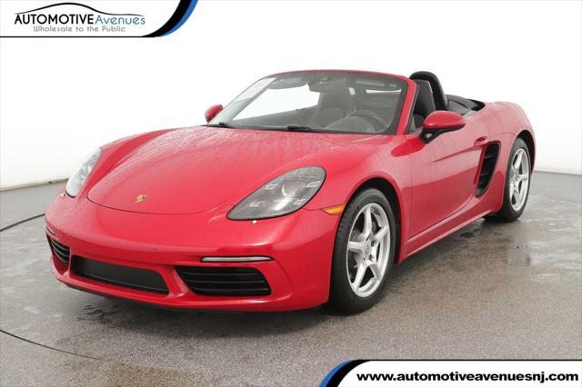 used 2021 Porsche 718 Boxster car, priced at $47,995