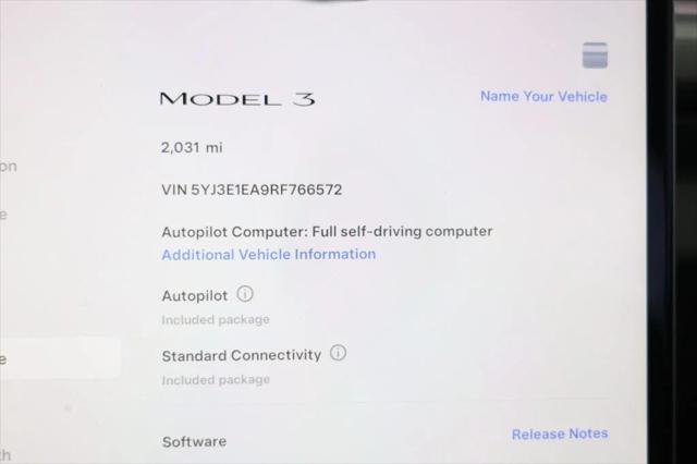 used 2024 Tesla Model 3 car, priced at $29,495