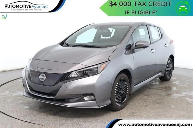used 2023 Nissan Leaf car, priced at $16,495