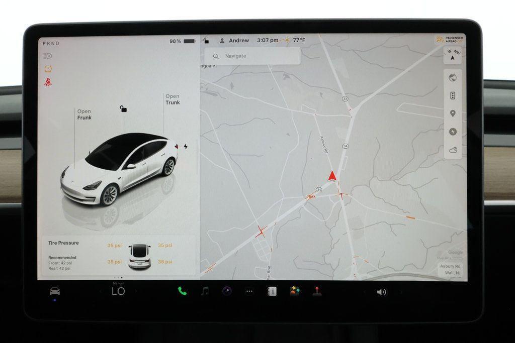 used 2022 Tesla Model 3 car, priced at $24,895