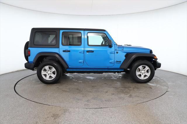 used 2022 Jeep Wrangler Unlimited car, priced at $29,495