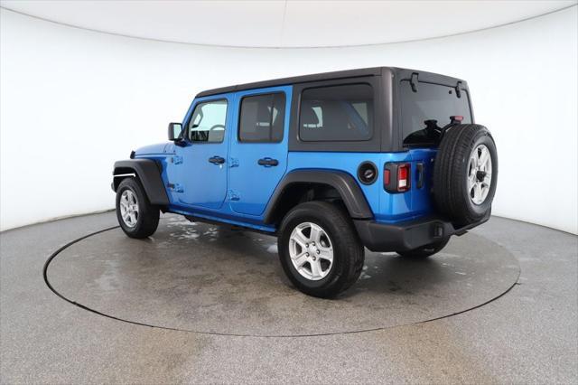 used 2022 Jeep Wrangler Unlimited car, priced at $29,495