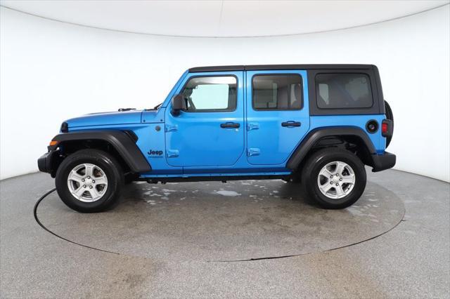 used 2022 Jeep Wrangler Unlimited car, priced at $29,495