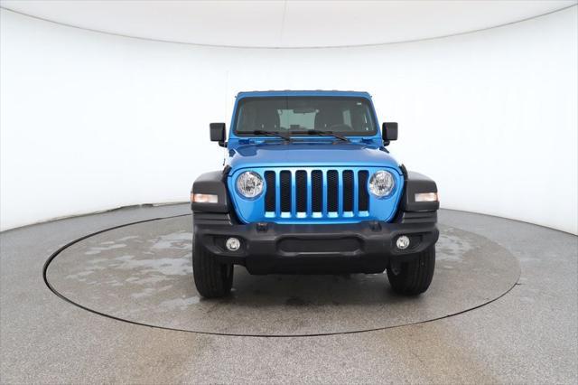 used 2022 Jeep Wrangler Unlimited car, priced at $29,495