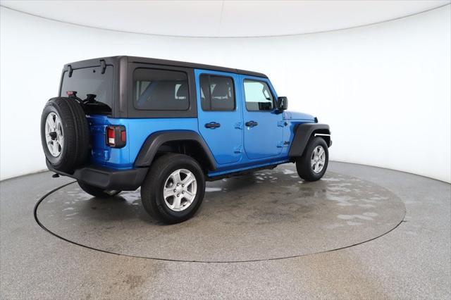 used 2022 Jeep Wrangler Unlimited car, priced at $29,495