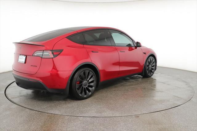 used 2022 Tesla Model Y car, priced at $29,495