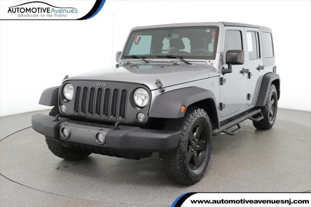 used 2017 Jeep Wrangler car, priced at $19,795
