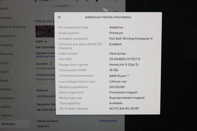 used 2024 Tesla Model X car, priced at $73,495