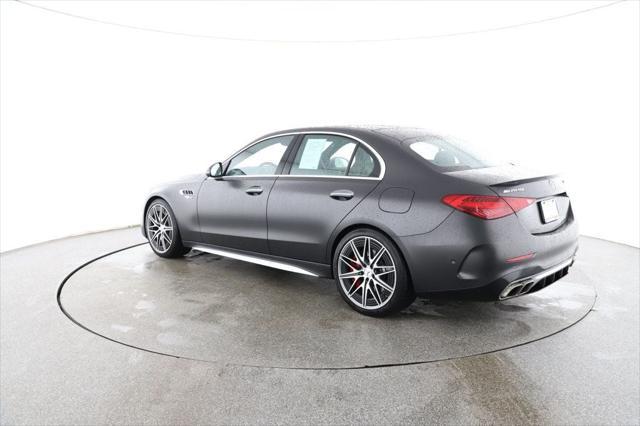 used 2024 Mercedes-Benz AMG C 63 car, priced at $76,495