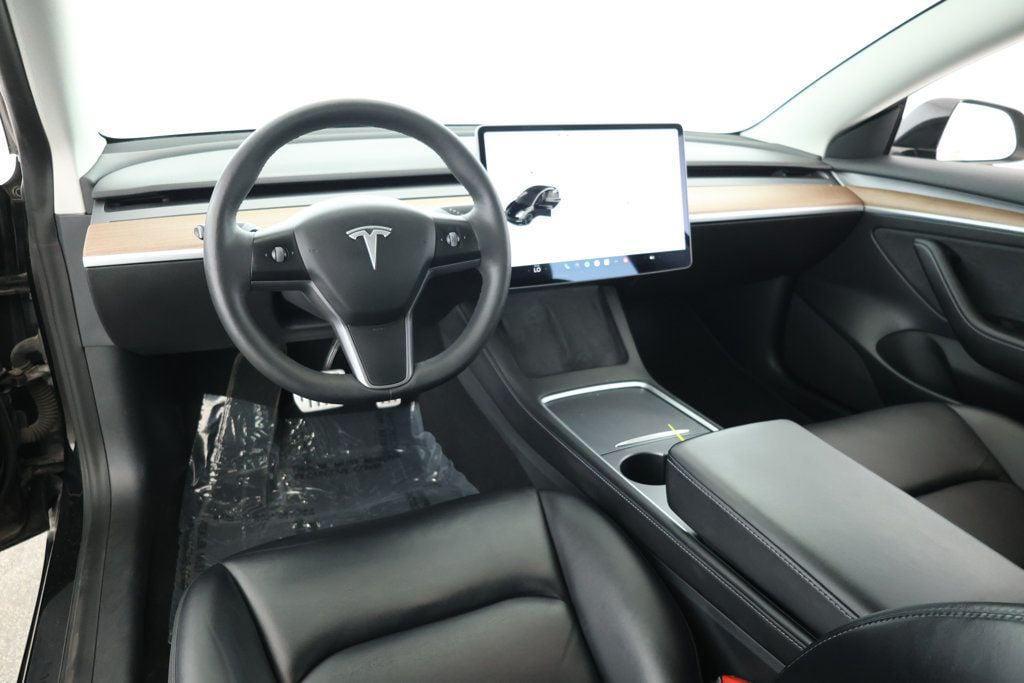used 2022 Tesla Model 3 car, priced at $28,195