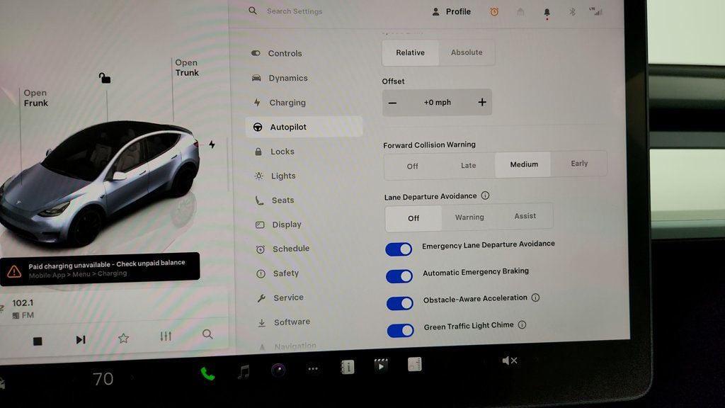 used 2025 Tesla Model Y car, priced at $36,495
