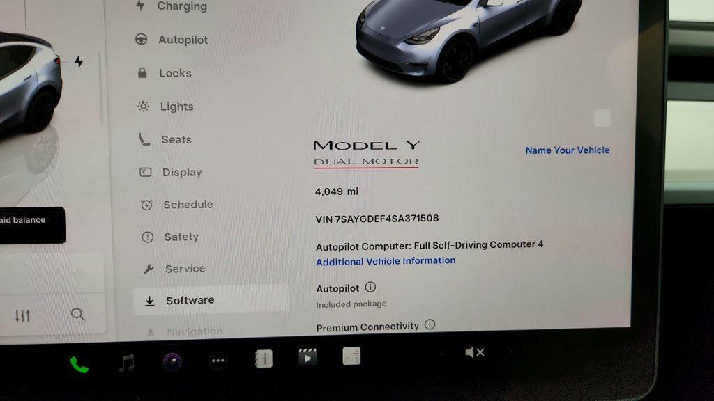 used 2025 Tesla Model Y car, priced at $36,495