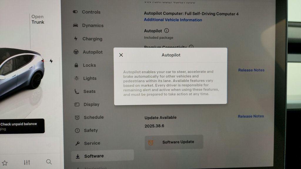 used 2025 Tesla Model Y car, priced at $36,495
