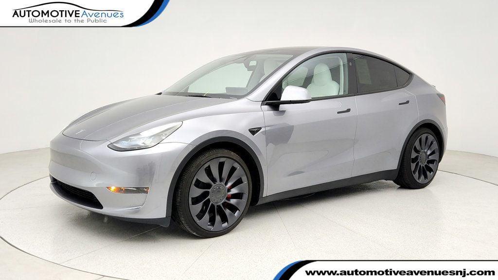 used 2025 Tesla Model Y car, priced at $36,495