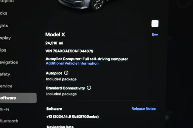 used 2022 Tesla Model X car, priced at $53,495