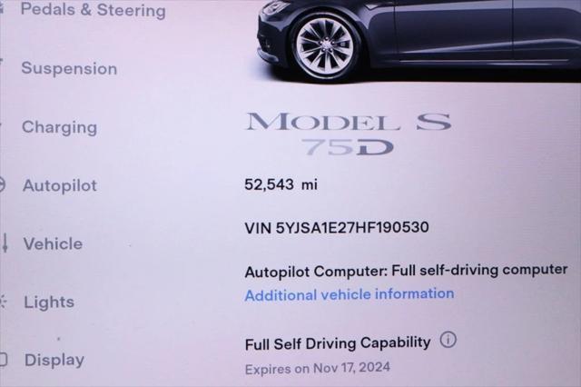 used 2017 Tesla Model S car, priced at $22,995