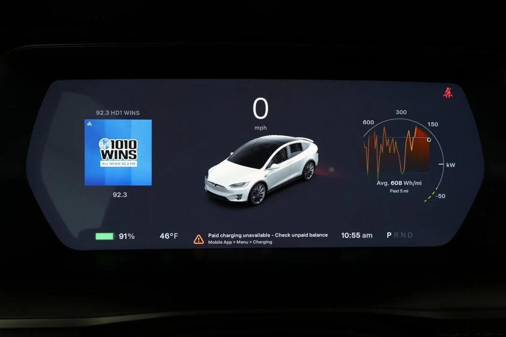 used 2020 Tesla Model X car, priced at $36,995