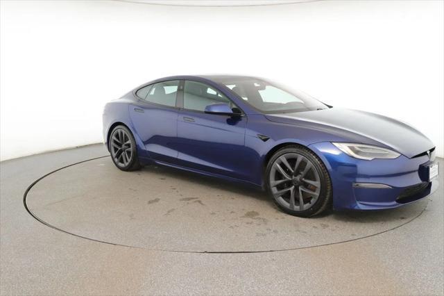 used 2021 Tesla Model S car, priced at $57,995