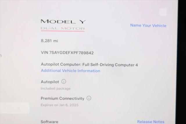 used 2023 Tesla Model Y car, priced at $31,995