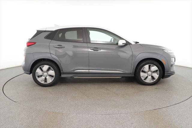 used 2021 Hyundai Kona EV car, priced at $18,595