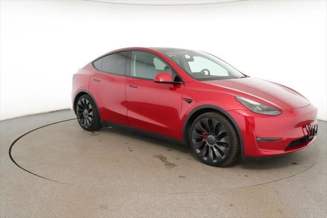 used 2022 Tesla Model Y car, priced at $27,995