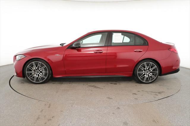 used 2024 Mercedes-Benz AMG C 43 car, priced at $57,495