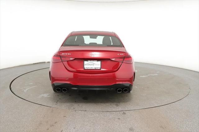 used 2024 Mercedes-Benz AMG C 43 car, priced at $57,495